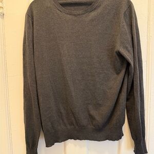 Prada Charcoal Crew Neck Sweater